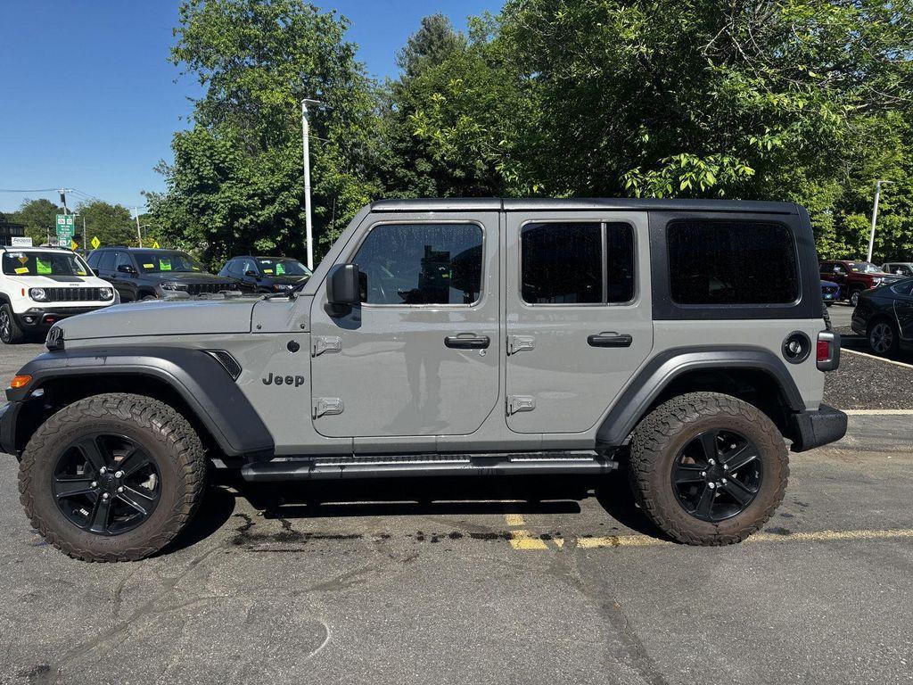 used 2021 Jeep Wrangler Unlimited car, priced at $30,694