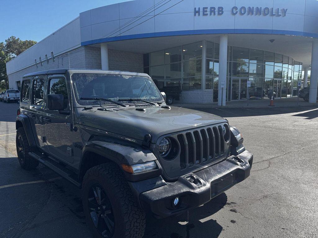 used 2021 Jeep Wrangler Unlimited car, priced at $30,694