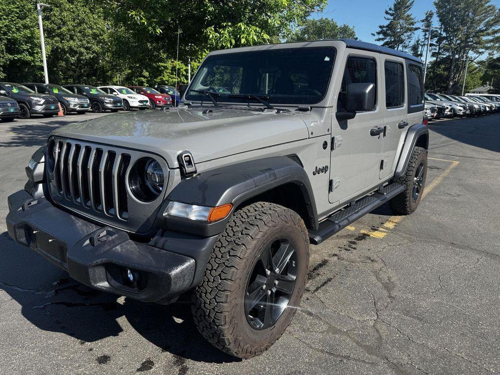 used 2021 Jeep Wrangler Unlimited car, priced at $30,694