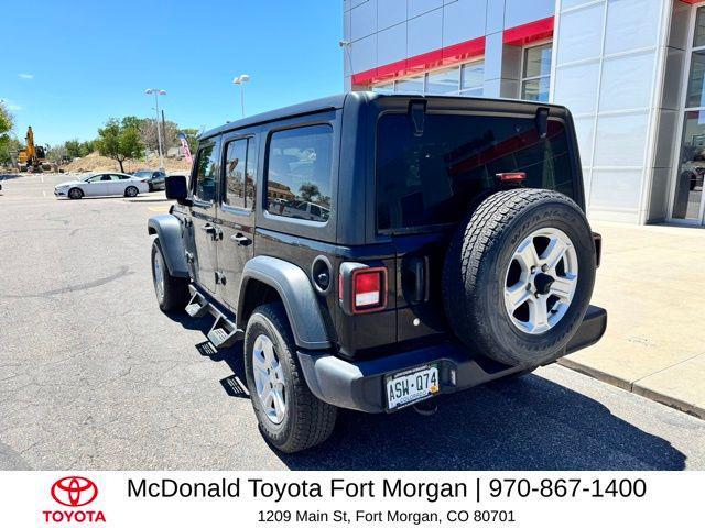 used 2018 Jeep Wrangler Unlimited car, priced at $17,201