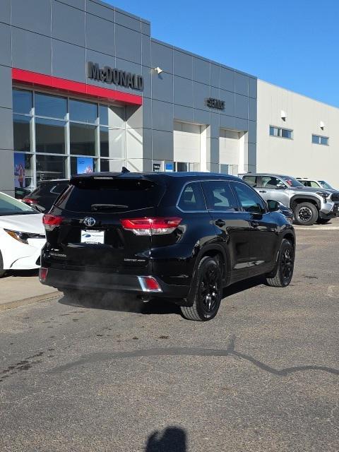used 2019 Toyota Highlander car, priced at $23,190