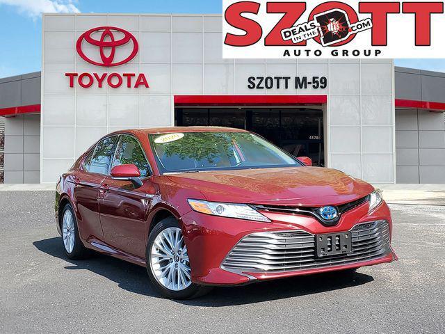 used 2020 Toyota Camry Hybrid car, priced at $25,203
