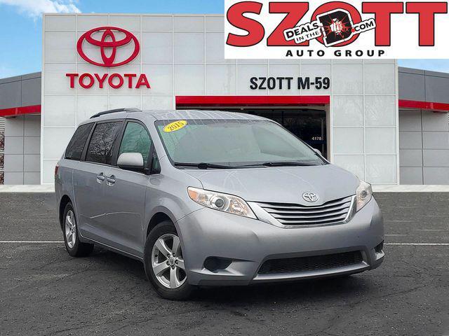 used 2015 Toyota Sienna car, priced at $15,322
