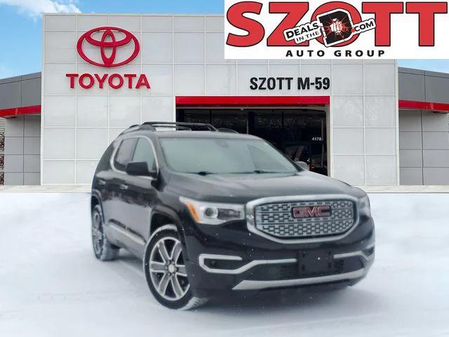 used 2017 GMC Acadia car, priced at $18,364