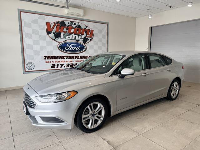 used 2018 Ford Fusion Hybrid car, priced at $17,824
