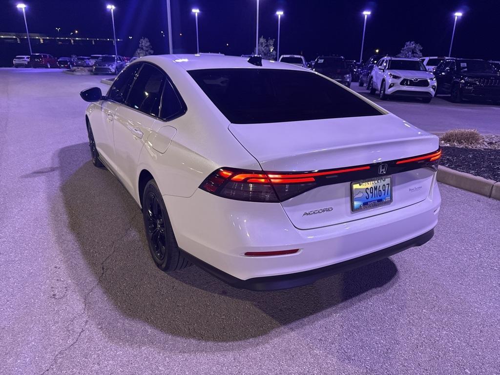 used 2025 Honda Accord car, priced at $26,387