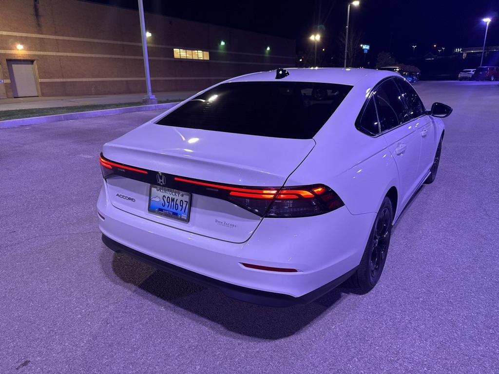 used 2025 Honda Accord car, priced at $26,387