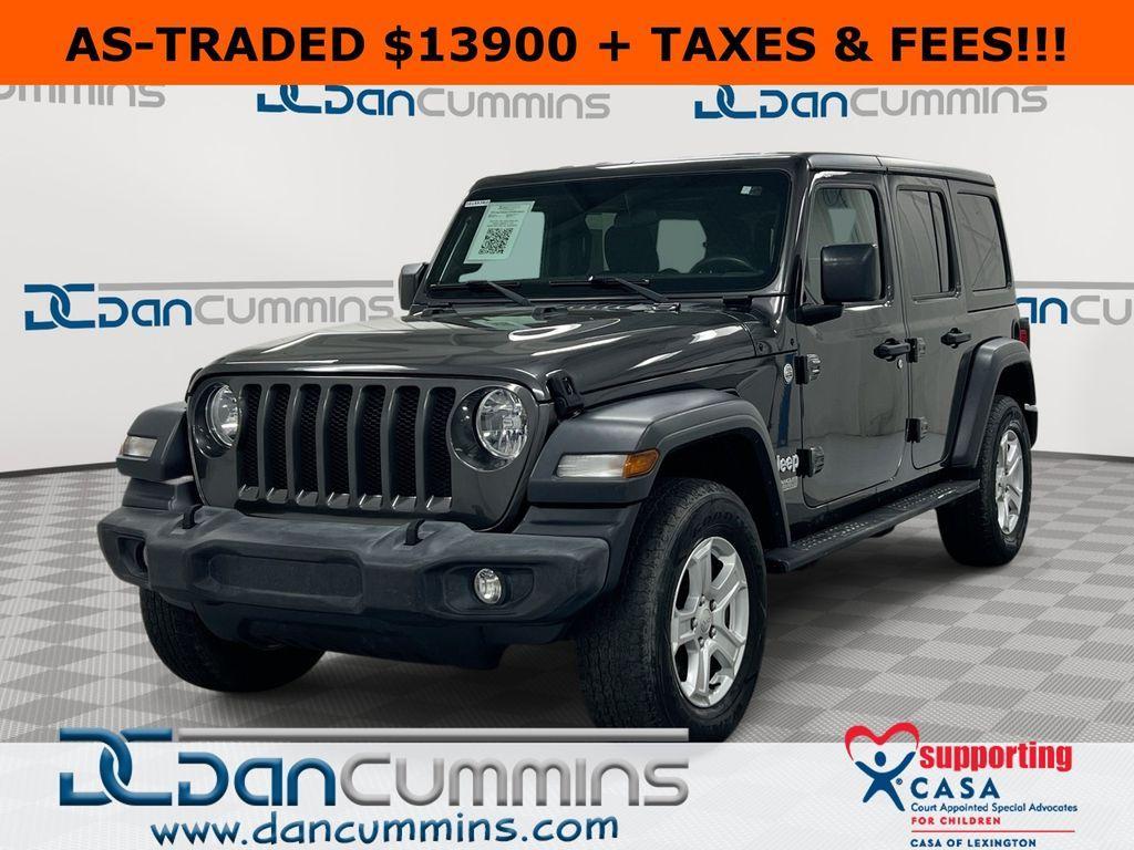 used 2018 Jeep Wrangler Unlimited car, priced at $13,900
