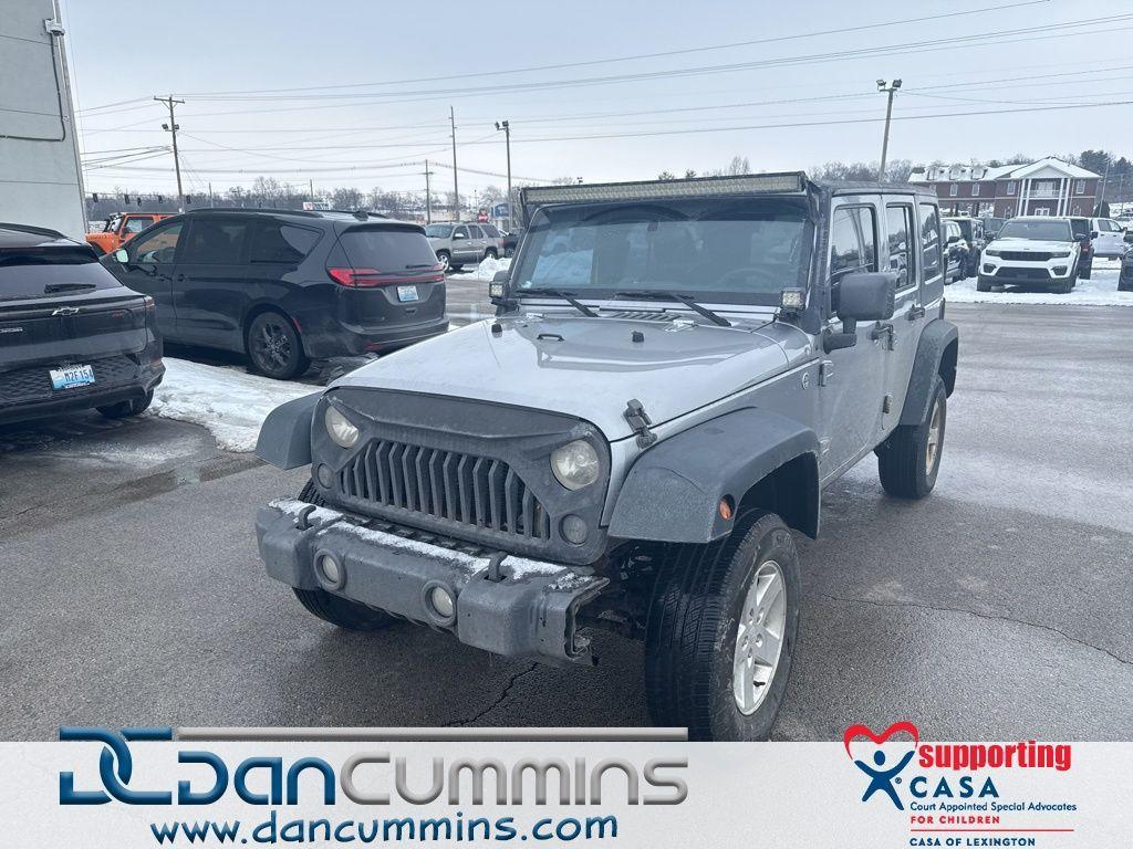 used 2015 Jeep Wrangler Unlimited car, priced at $17,387