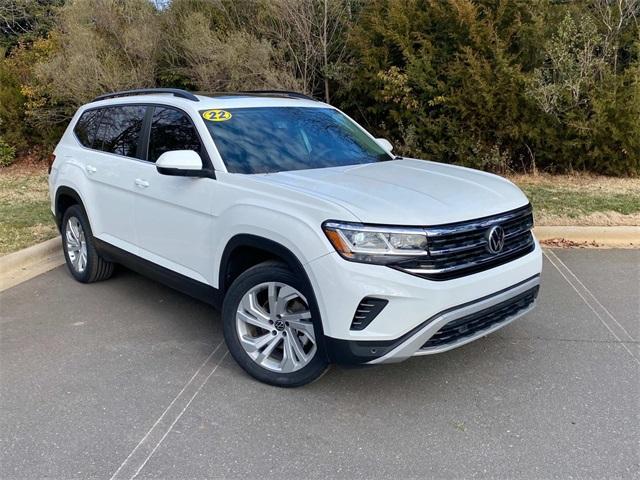 used 2022 Volkswagen Atlas car, priced at $22,571