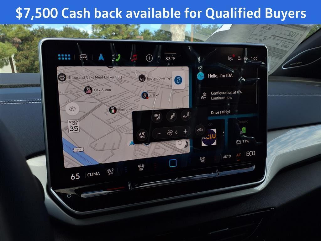 new 2025 Volkswagen ID.4 car, priced at $50,039