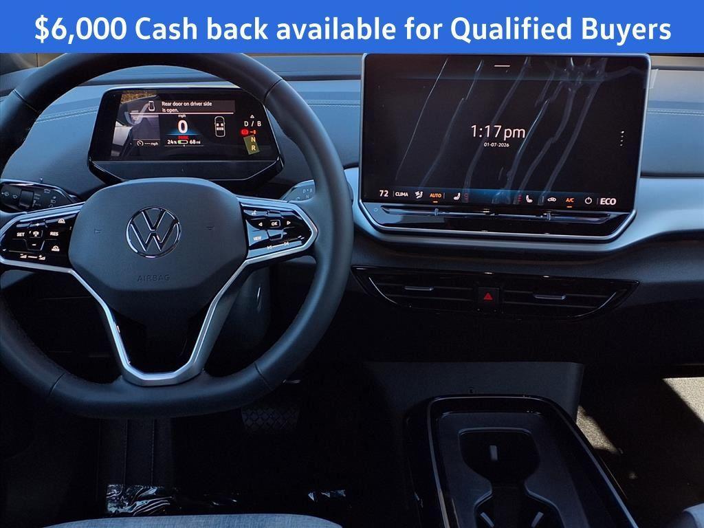 new 2026 Volkswagen ID.4 car, priced at $39,552