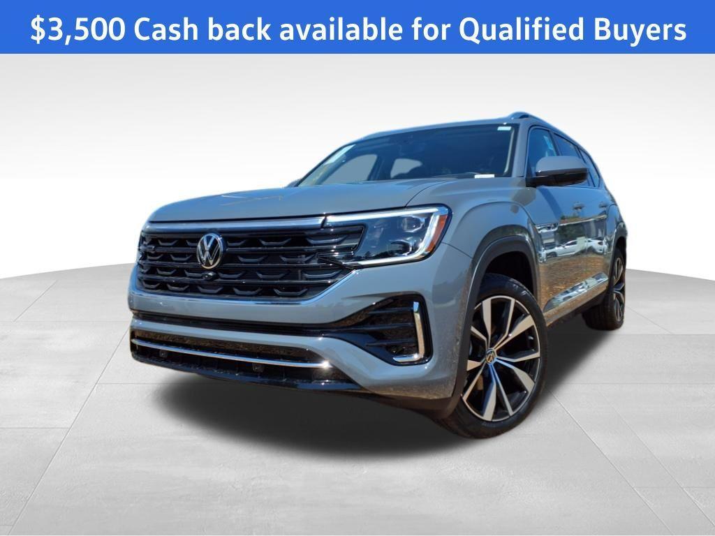 new 2025 Volkswagen Atlas car, priced at $50,244