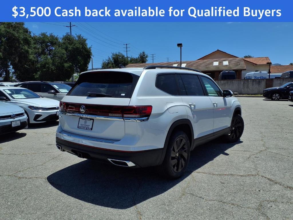 new 2026 Volkswagen Atlas car, priced at $43,170