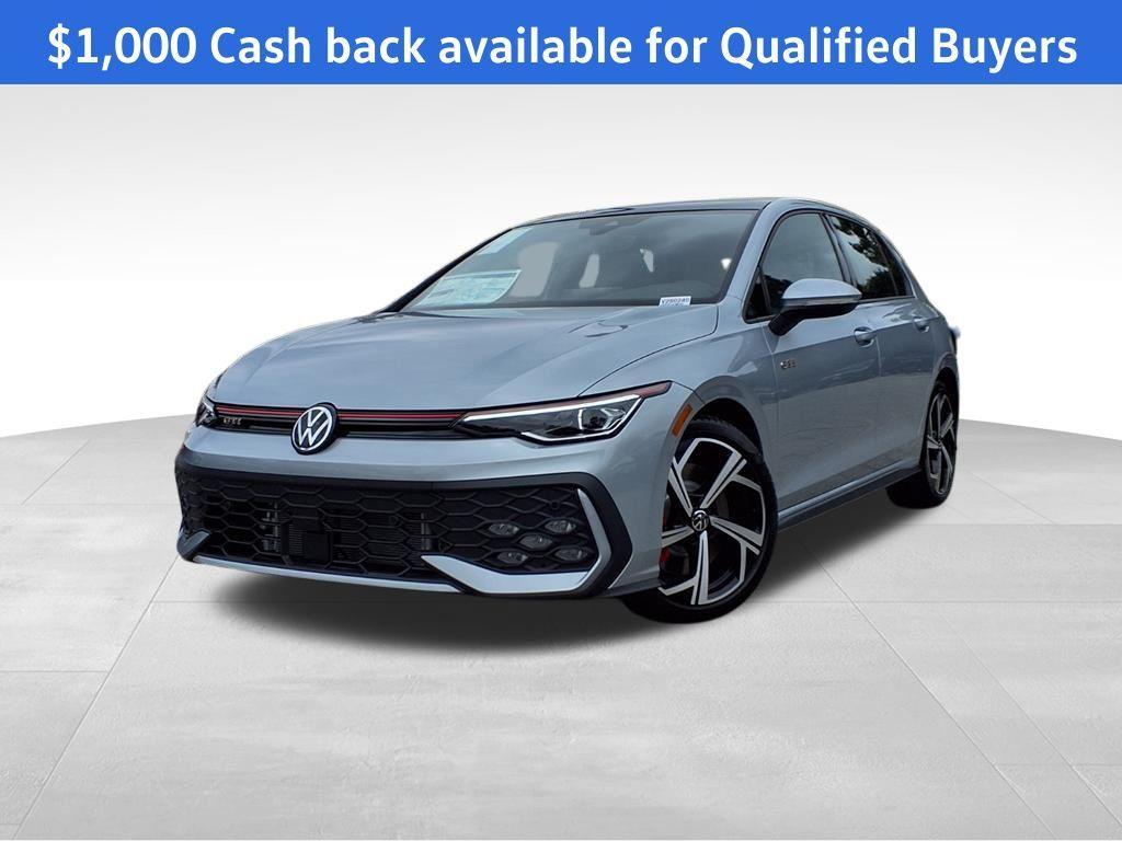 new 2025 Volkswagen Golf GTI car, priced at $38,000