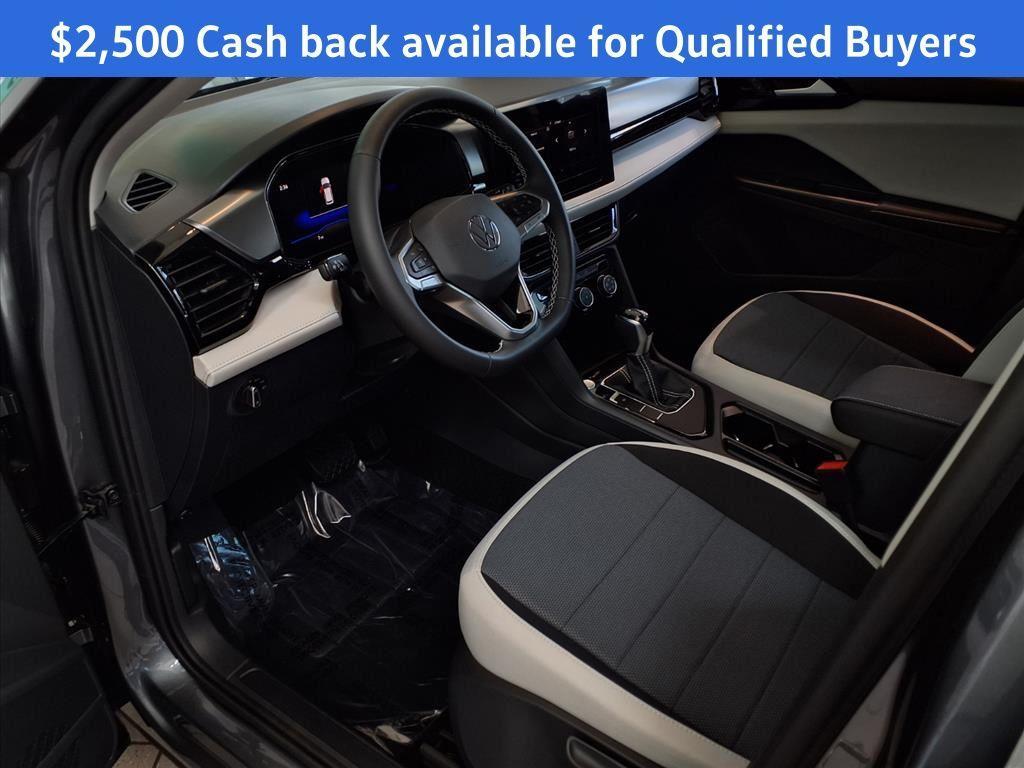new 2025 Volkswagen Taos car, priced at $24,710
