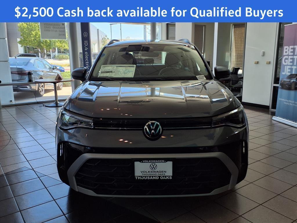 new 2025 Volkswagen Taos car, priced at $24,710
