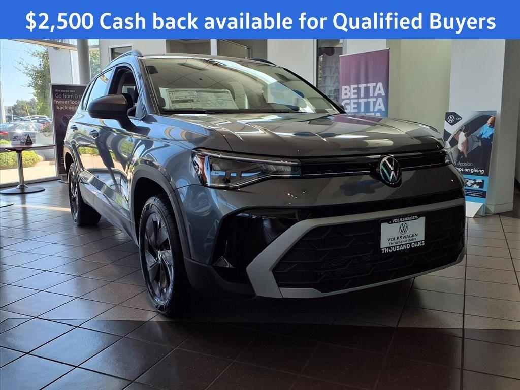new 2025 Volkswagen Taos car, priced at $24,710