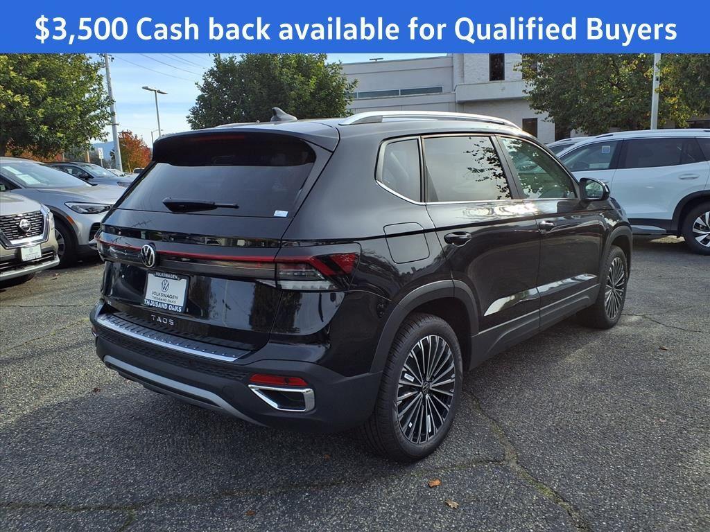 new 2025 Volkswagen Taos car, priced at $27,630