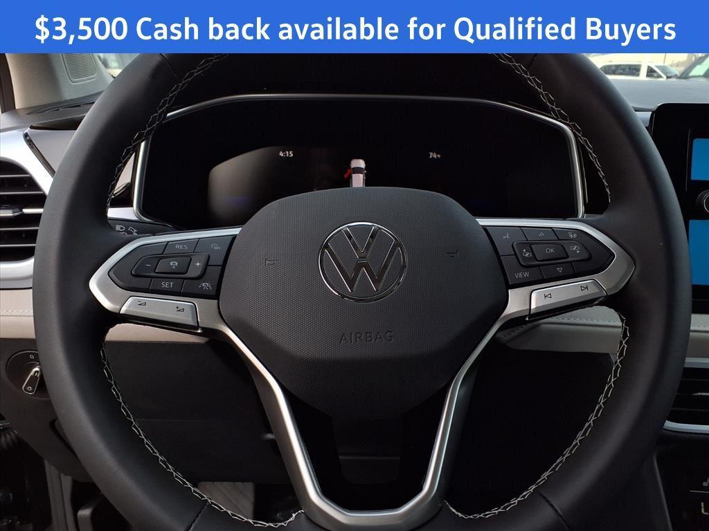 new 2025 Volkswagen Taos car, priced at $27,630