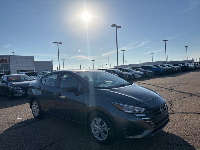 new 2025 Nissan Versa car, priced at $18,921