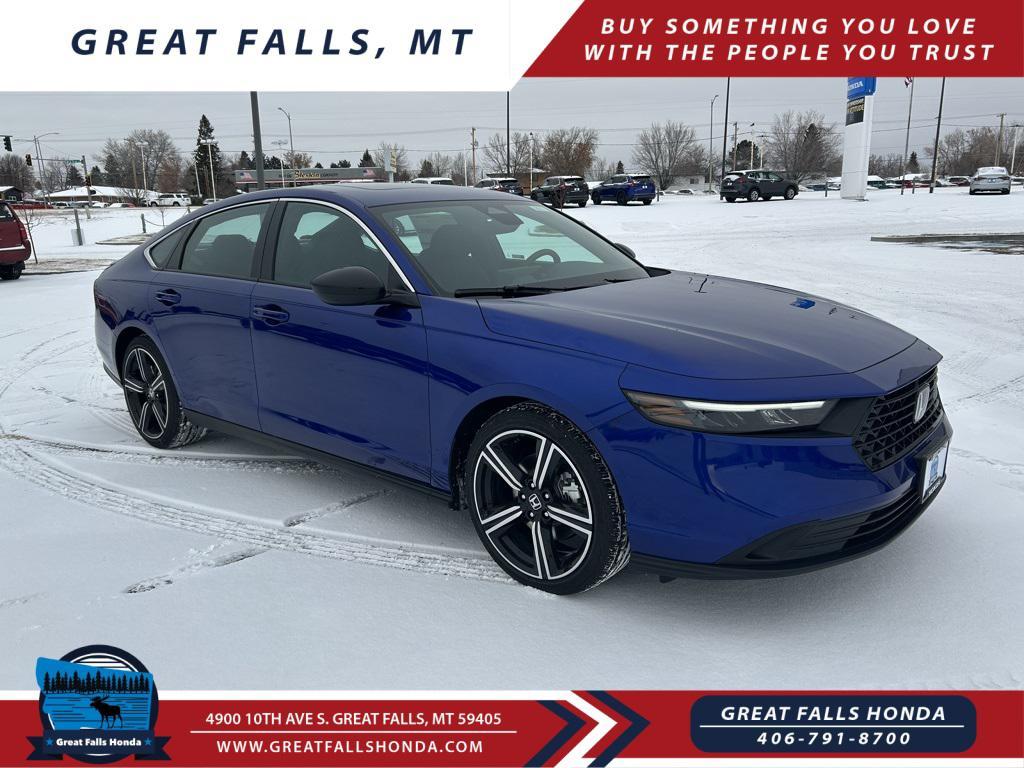 new 2025 Honda Accord Hybrid car, priced at $33,700