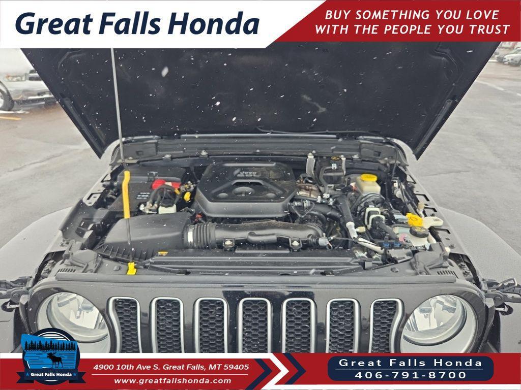 used 2021 Jeep Wrangler Unlimited car, priced at $29,250