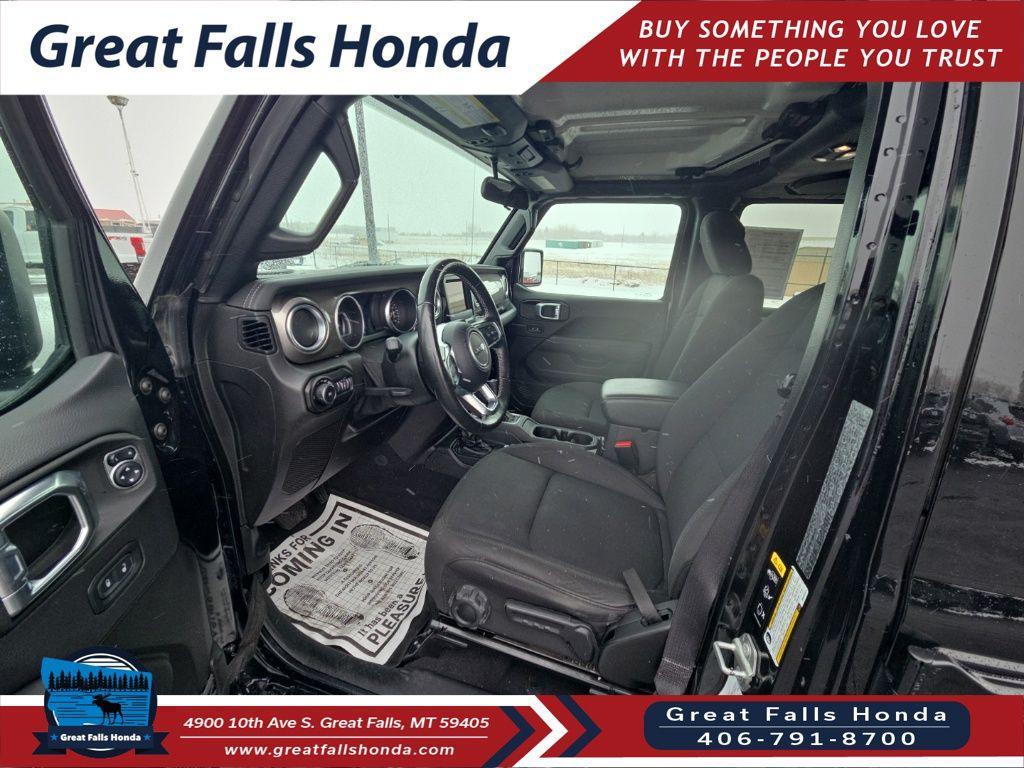 used 2021 Jeep Wrangler Unlimited car, priced at $29,250