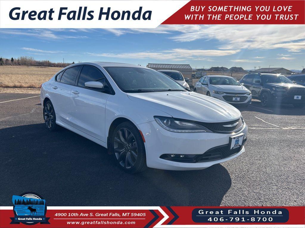 used 2015 Chrysler 200 car, priced at $15,250