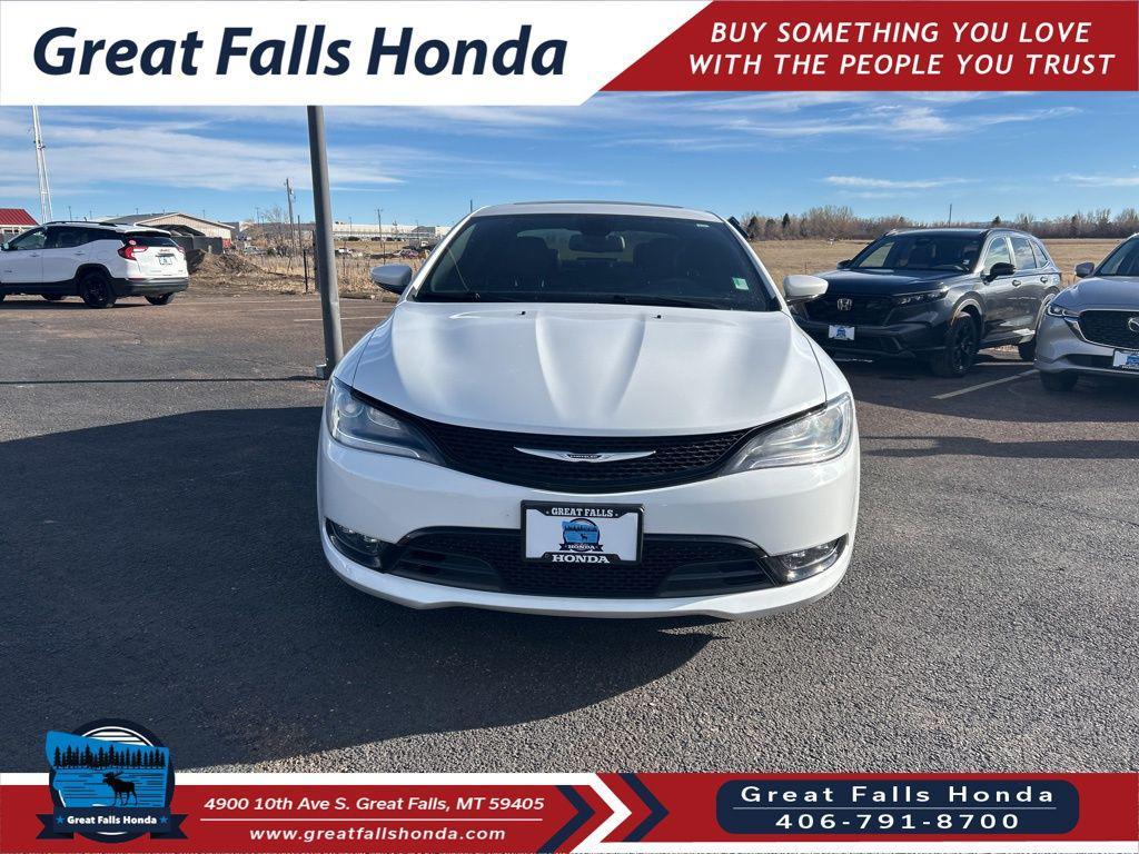 used 2015 Chrysler 200 car, priced at $15,250