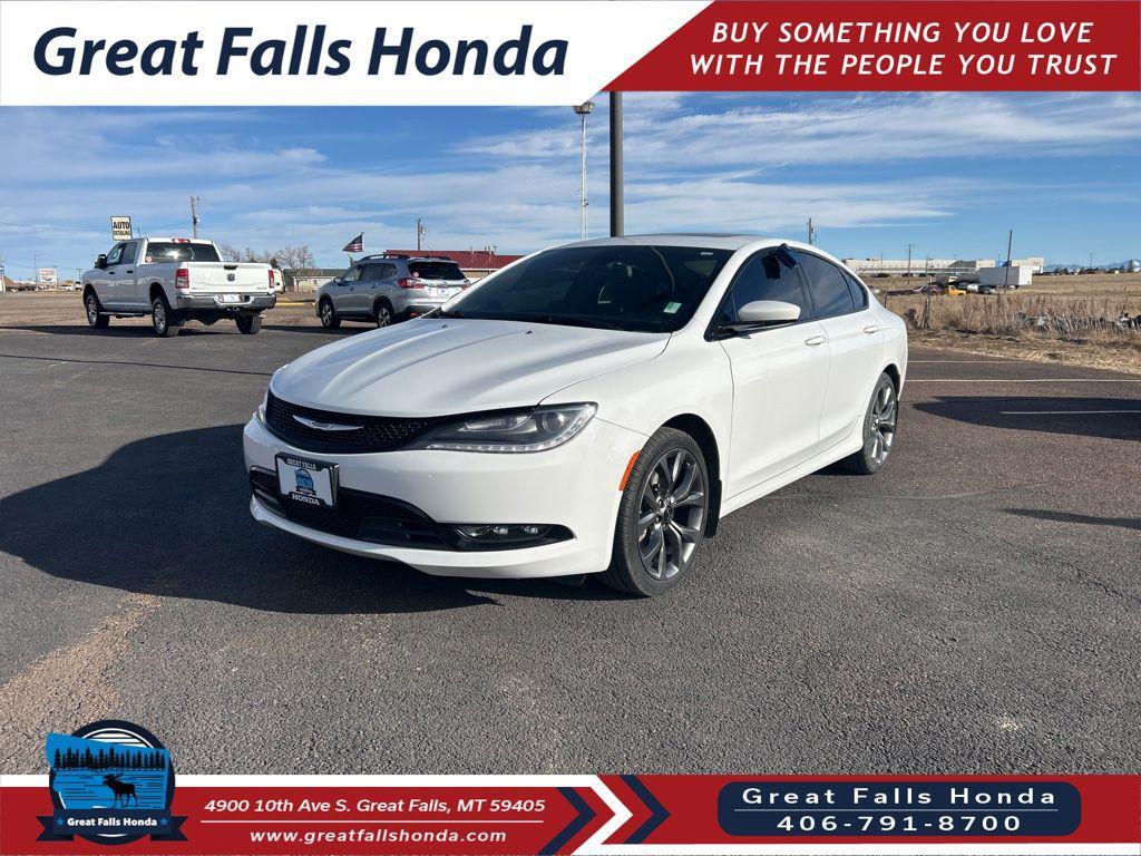 used 2015 Chrysler 200 car, priced at $15,250