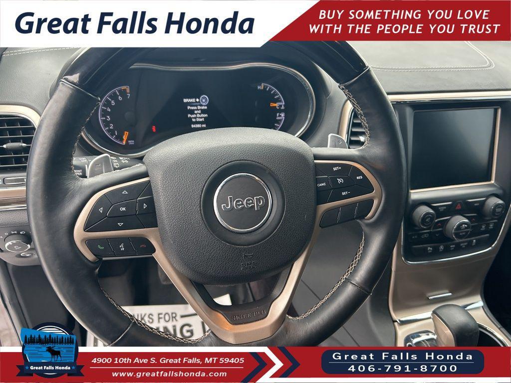 used 2017 Jeep Grand Cherokee car, priced at $18,350