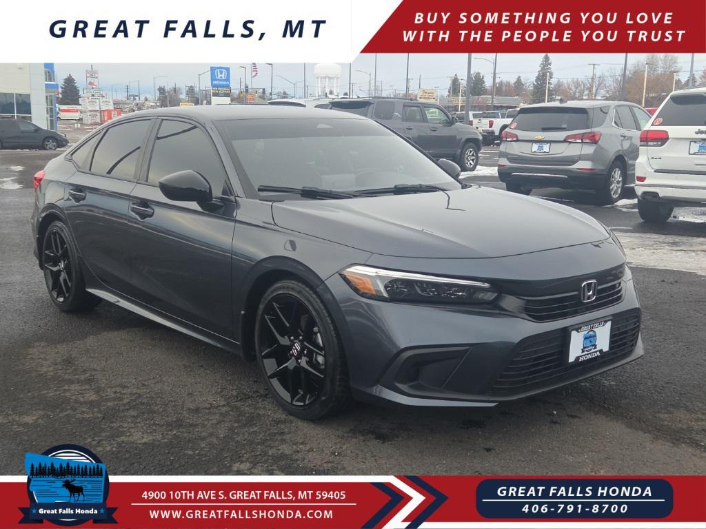 used 2023 Honda Civic car, priced at $24,850
