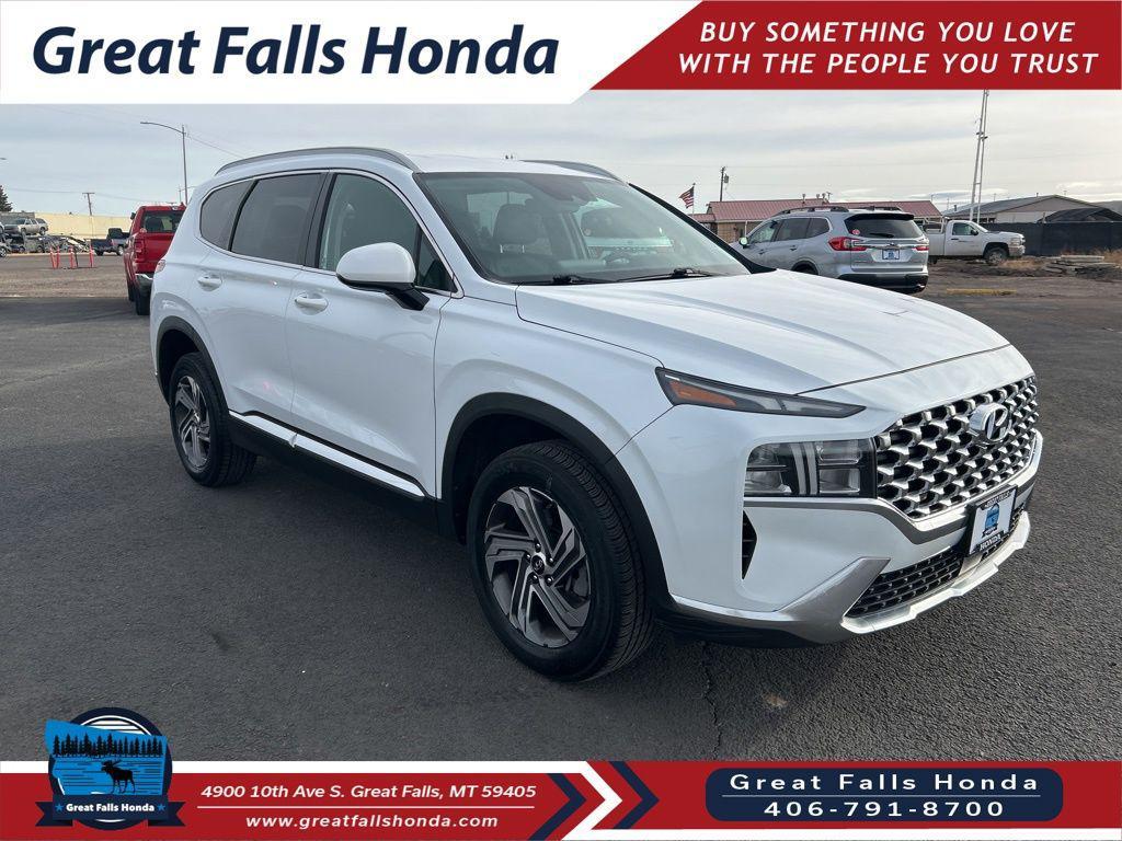 used 2021 Hyundai Santa Fe car, priced at $19,950