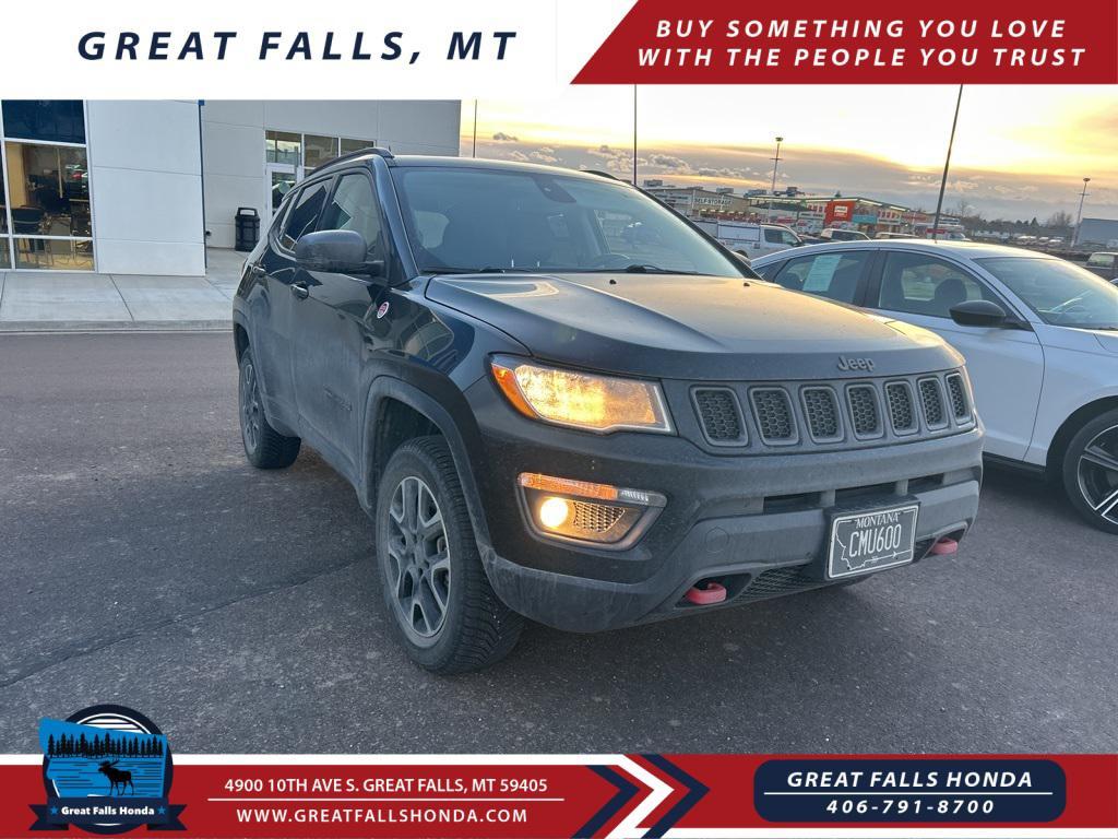 used 2019 Jeep Compass car, priced at $21,850