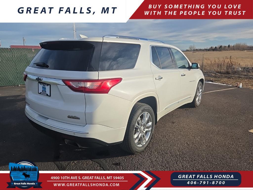 used 2021 Chevrolet Traverse car, priced at $29,850