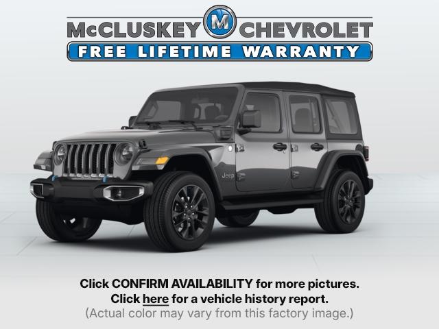 used 2022 Jeep Wrangler Unlimited 4xe car, priced at $37,989