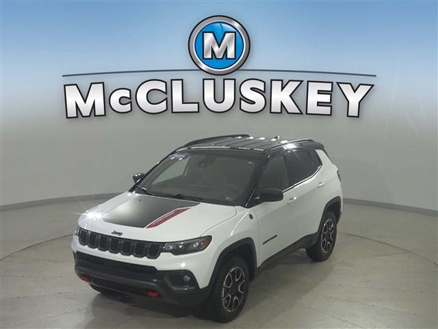 used 2024 Jeep Compass car, priced at $29,989
