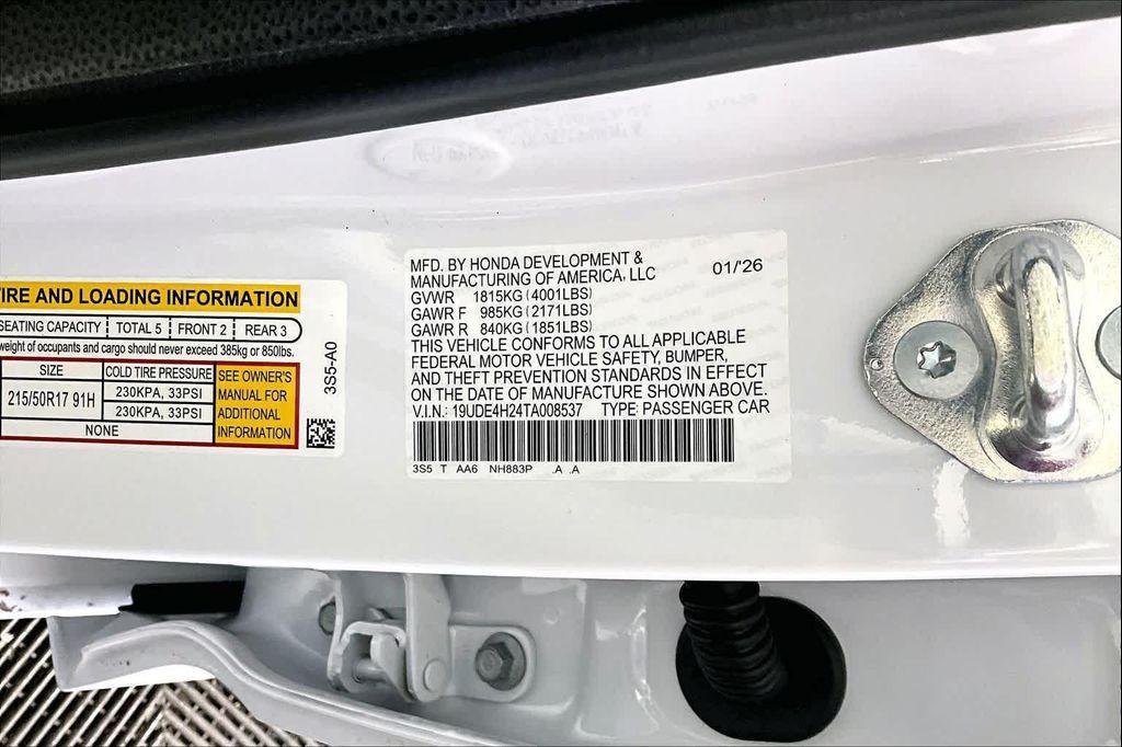 new 2026 Acura Integra car, priced at $35,295