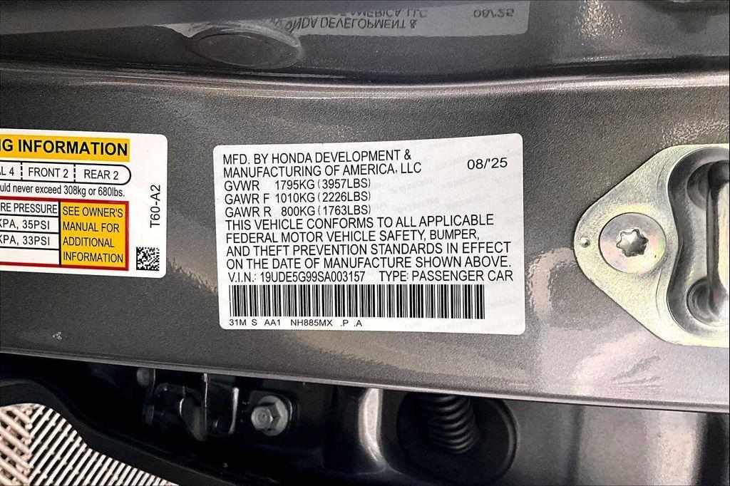 new 2025 Acura Integra car, priced at $54,695