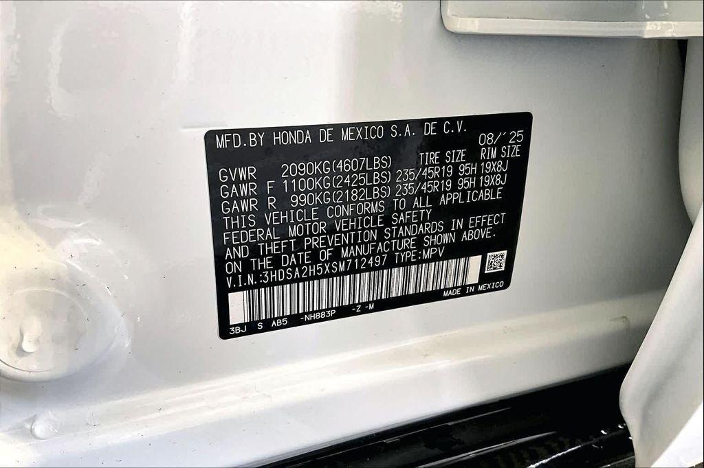 new 2025 Acura ADX car, priced at $41,950