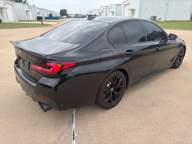 used 2021 BMW M550 car, priced at $43,000