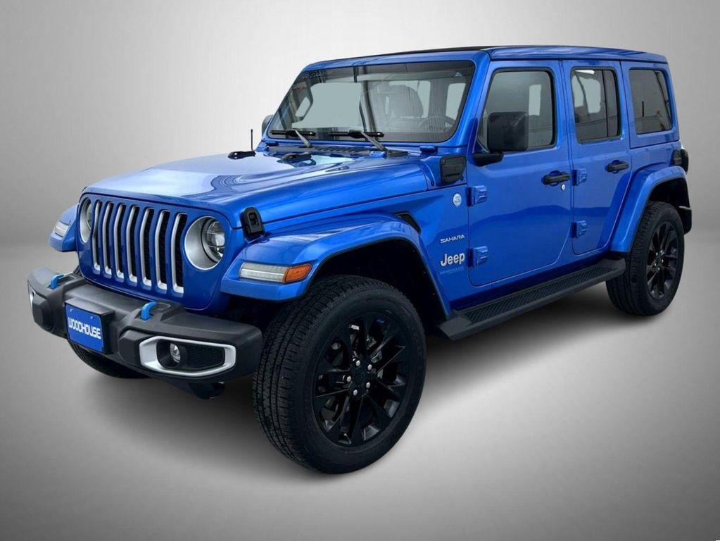 used 2022 Jeep Wrangler Unlimited 4xe car, priced at $28,505