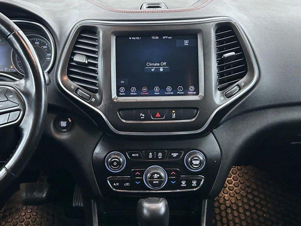 used 2021 Jeep Cherokee car, priced at $19,482