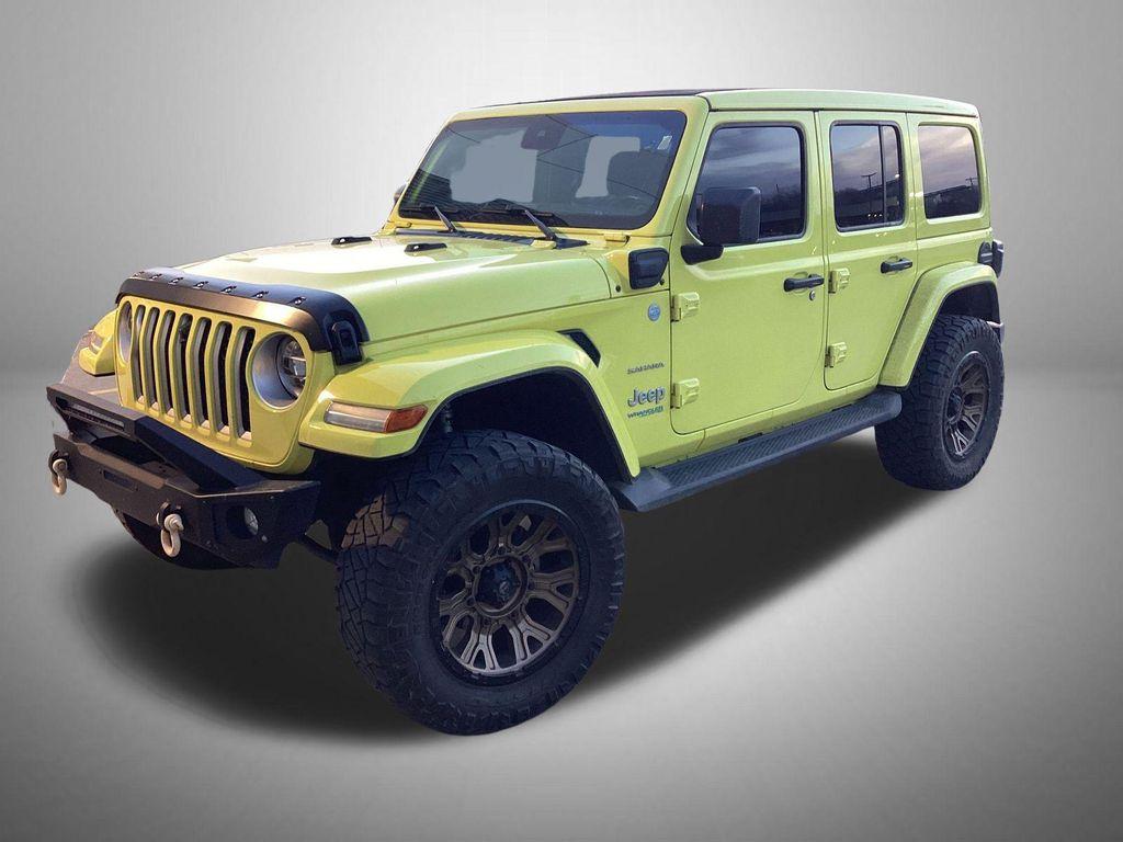 used 2022 Jeep Wrangler Unlimited 4xe car, priced at $31,480