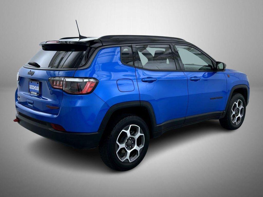 used 2022 Jeep Compass car, priced at $21,199