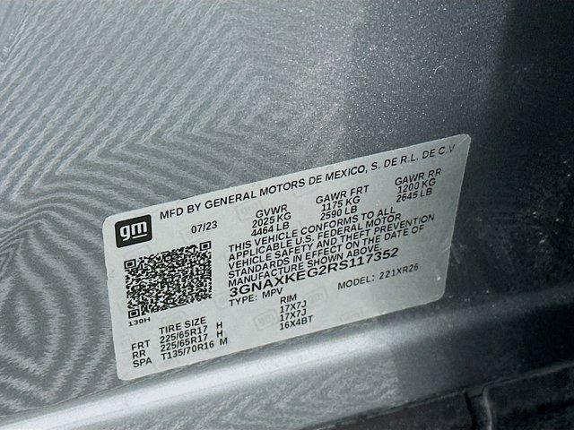 used 2024 Chevrolet Equinox car, priced at $19,487