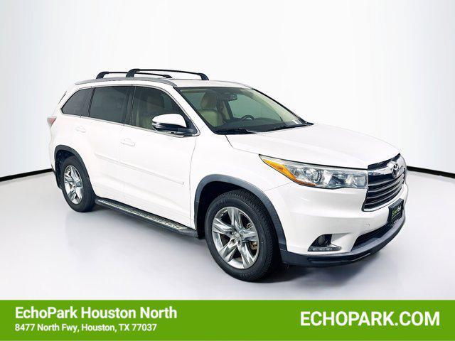 used 2015 Toyota Highlander car, priced at $16,996