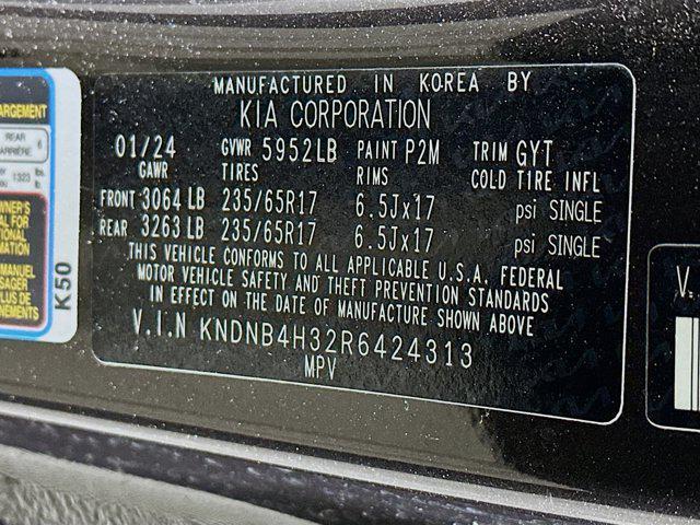 used 2024 Kia Carnival car, priced at $28,487