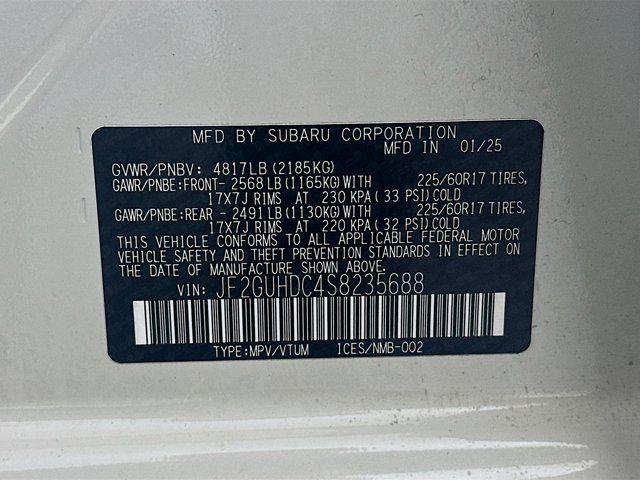 used 2025 Subaru Crosstrek car, priced at $26,822
